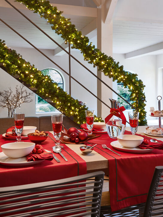 Weihnachtliche Tischläufer 2er-Set I Lille Tischläufer 40 x 150 cm, 2er-Set