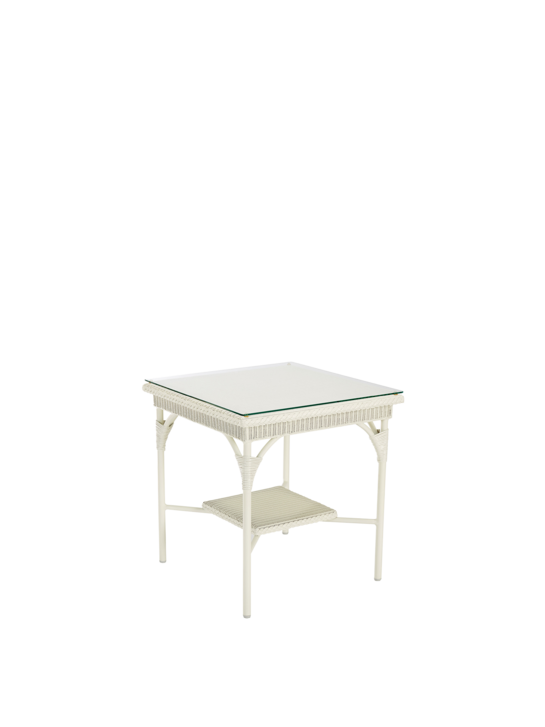 Loom Tisch Plain White 70 x 70 cm