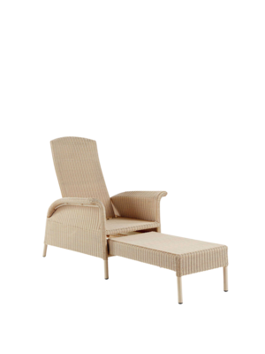 Savannah Deck Chair with Pull-Out Footrest