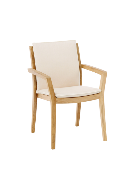 Auflage Valencia Armlehnstuhl Sand mit Keder