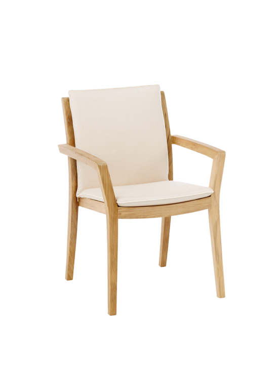 Auflage Valencia Armlehnstuhl Sand mit Keder