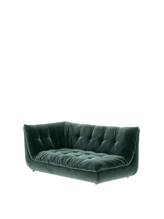 Sandvig Sofa 180 Armlehne rechts Aquamarin