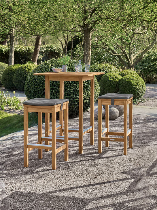 Barhocker Teak