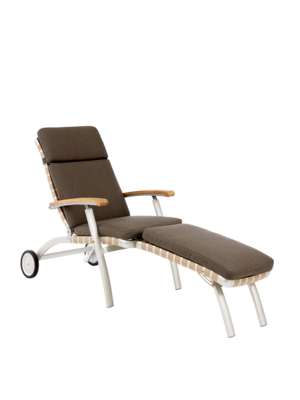 Auflage United States Deck Chair mit verlängerter Fußstütze Chestnut