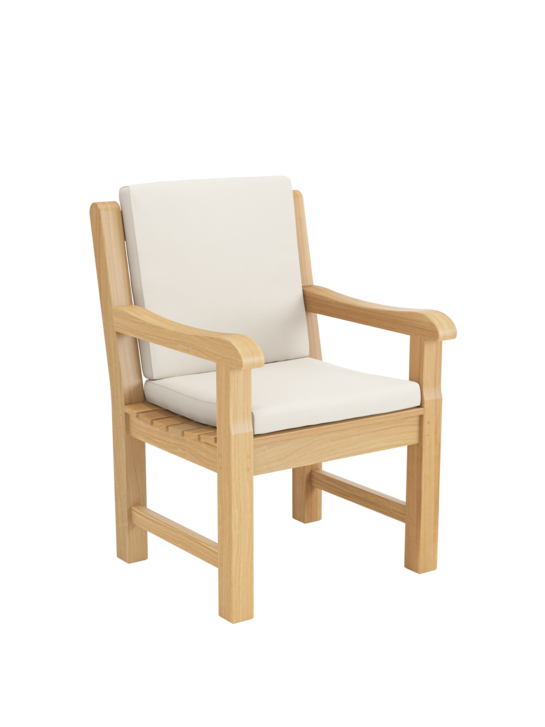 Rückenkissen Summerfield / Hestercombe Armlehnstuhl Linum