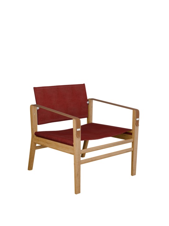 Nomai Lounge Armchair Burgundy