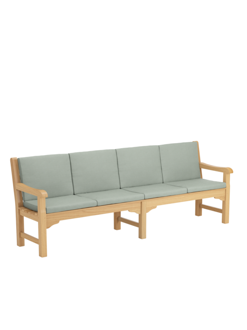 Rückenkissen Summerfield / Hestercombe Bank 240 Mineral, 4er-Set