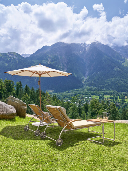 Bolero Liege & Liguria Sonnenschirm Set