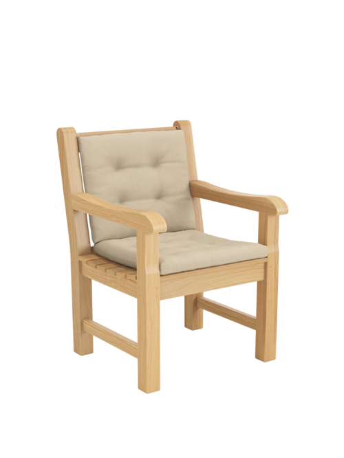 Rückenkissen Summerfield / Hestercombe Armlehnstuhl Seesand