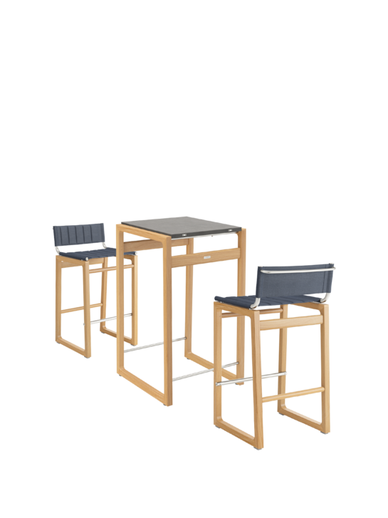 Benton Barmöbel Set Rauchblau