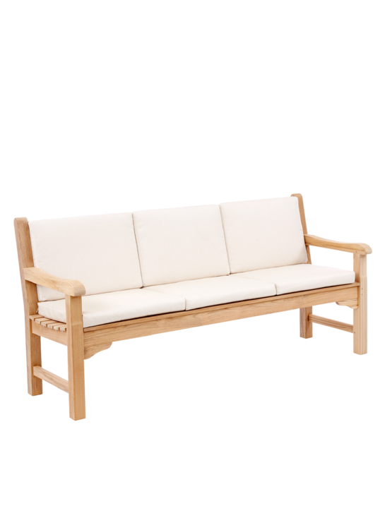 Rückenkissen Summerfield / Hestercombe Bank 180 Sand, 3er-Set