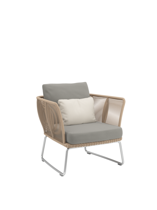 Amari Lounge Sessel inkl. Auflagen Stone