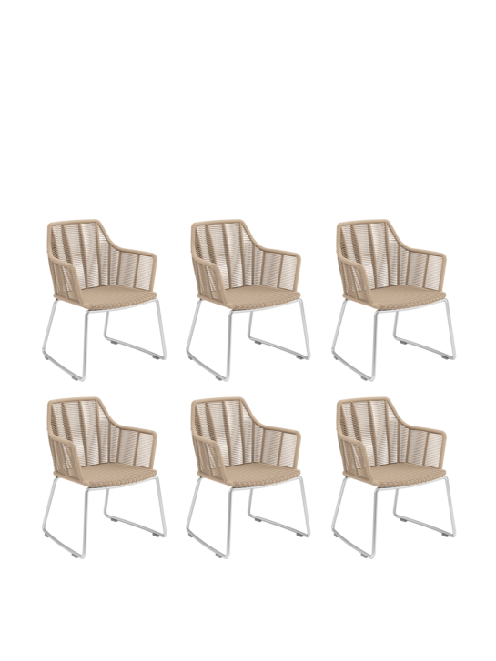 Amari Armlehnstuhl, 6er-Set