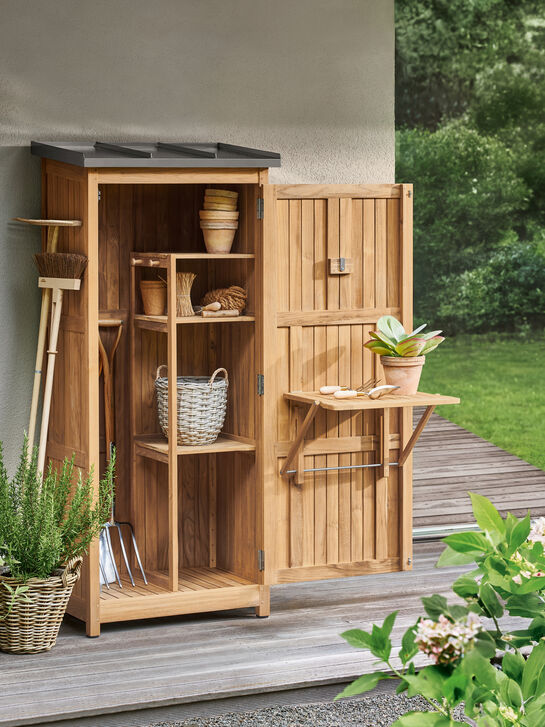 Geräteschrank Teak