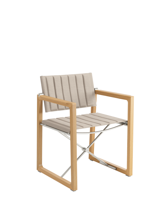 Benton Armlehnstuhl Steingrau fest