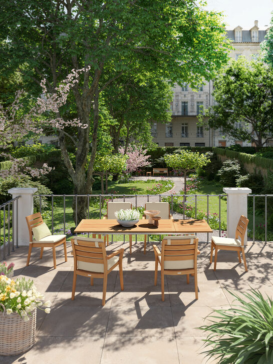 Valencia Armlehnstuhl Teak