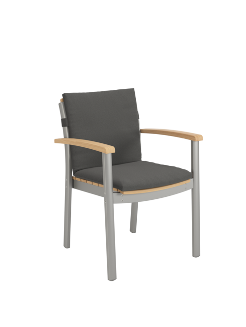 Auflage Monterey Silk Armlehnstuhl Anthrazit