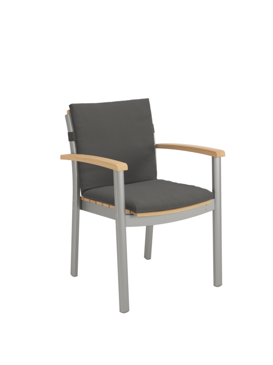 Auflage Monterey Silk Armlehnstuhl Anthrazit