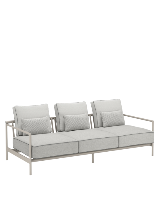 Loreto Three-Seater incl. cushions Sinfonia Gris