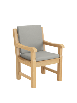 Rückenkissen Summerfield / Hestercombe Armlehnstuhl Stone