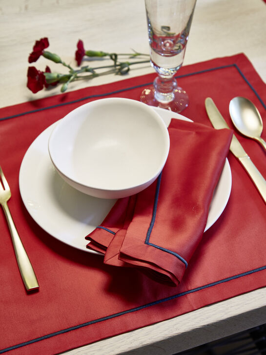 Weihnachtliche Servietten 4er-Set I Lille Servietten 50 x 50 cm, 4er-Set