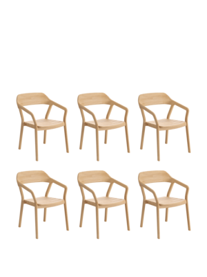 Luton Armlehnstuhl, 6er-Set