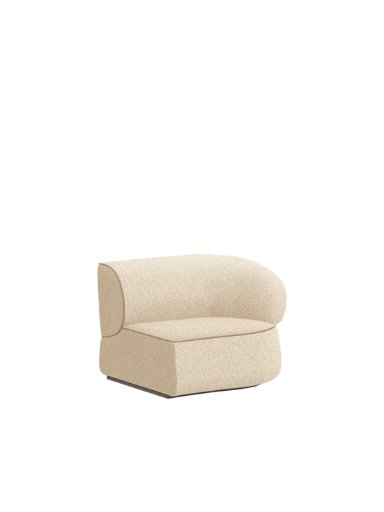 Bosa Sofa Element Armlehne links 105 Leinen