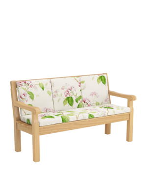 Rückenkissen Summerfield / Hestercombe Bank 150 Hortensia Rosa, 3er-Set