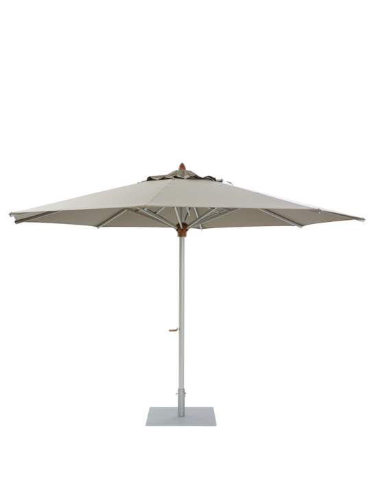 Calabria Comfort Sonnenschirm 400 cm rund, taupe