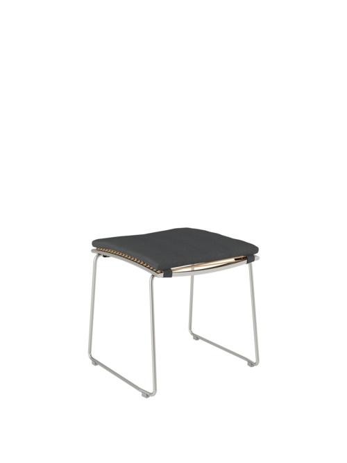 Auflage Pan Hocker für Stuhl Anthrazit