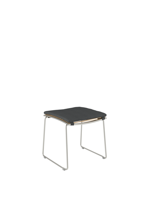 Auflage Pan Hocker für Stuhl Anthrazit