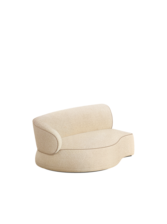 Bosa Sofa Element Armlehne rechts 180 Leinen
