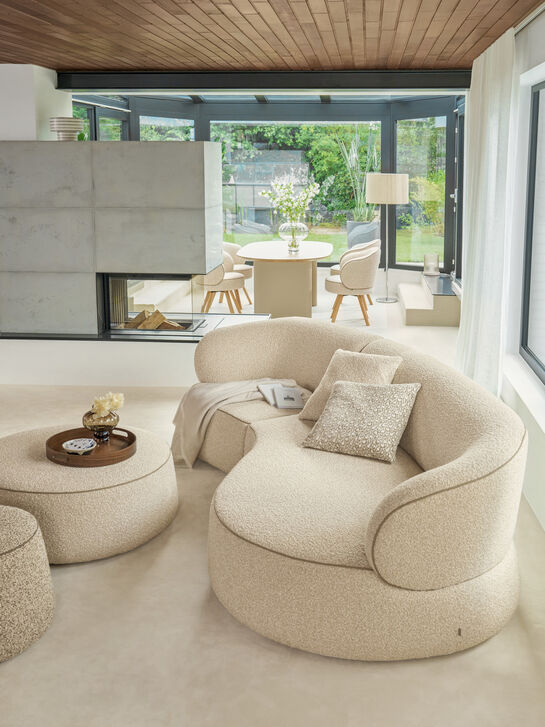 Bosa Sofa Element Armlehne rechts 105 Leinen