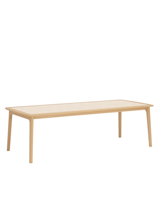 Preston Tisch Teak/Keramik Chalk 240 x 100