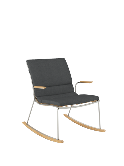 Auflage Pan Schaukelstuhl Anthrazit