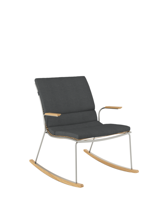 Auflage Pan Schaukelstuhl Anthrazit